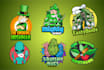 design a unique cannabis mascot cartoon logo