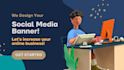 facebook page creation and banner design of social media