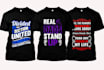 make  minimalist and modern custom t shirt designs for your passion or hobby