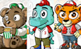make cartoon and mascot logo design
