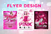do amazing business flyer, poster design within 2 day