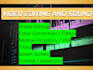 do professional video editing and audio enhancement