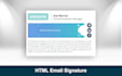 create a custom professional clickable html email signature