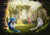 draw custom fantasy art and concept digital illustration