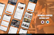 design creative web,mobile app UI mockup
