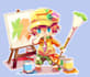 draw cute chibi characters in anime style