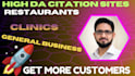 build local citations and nap listings for local SEO ranking