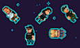 create custom pixel art illustration and animate it