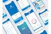 design creative mobile app ui,ux
