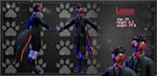 do 3d anime vtuber, vrchat avatar and VR character