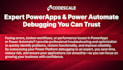 fix powerapp, power automate for your business processes