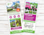 design flyer, postcard, poster, invitation, door hanger