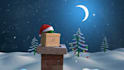 make a beautiful christmas greeting card video