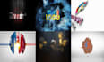 create 3d logo animation intro video