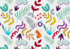 make seamless geometric pattern, floral pattern, surface print, textile design