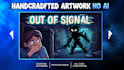 create cinematic horror steam capsule art and game key art