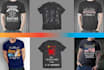 design a custom typography t shirt within 24 hours