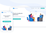 design a modern ui ux for website