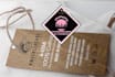 design product label, hang tag, clothing care label