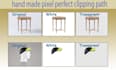 do handmade clipping path, background removal, and product photo editing