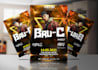 design night club event birthday party concert dj hip hop flyer poster