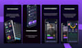 design modern screenshots for app store or play store