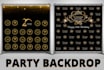 design step and repeat banners, backdrops