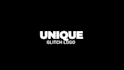 make glitch  intro video with your logo or text