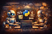 create automation bot, web scraping, selenium, playwright script in python, java