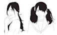 draw vector, line art illustrations