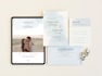 create a wedding website for the digital invitation and rsvp