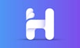 do a modern minimal flat logo design with a custom favicon