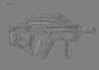create weapon concept art for you
