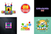 design event party culture logo for your events