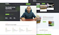 design a landing page and website mockup in figma