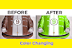 photoshop edit, sunglass retouch, remove glare, color replacement