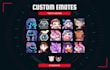 draw custom emotes and badges for your twitch in my style