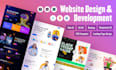 design and develop responsive website UI UX in figma, framer, shopify, wordpress