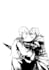draw every crazy thing inblack and white anime manga style