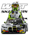draw cars into vector illustration