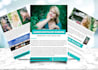design brand influencer press kit, media kit, epk, one sheet