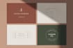 do trendy minimal logo design for your business
