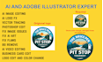 fix logo, enhance, edit ai image, art, flaws and ai video