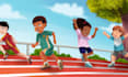 create multicultural illustration for children book