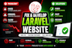 develop and fix your php laravel website and application