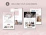 do constant contact newsletter, klaviyo email template