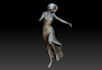 do the 3d model in zbrush and blender for 3d print