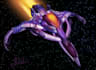 draw custom spaceship sci fi  steampunk nft
