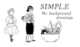 draw ink sketches or illustrations of any subjects