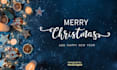 design an elegant christmas card design